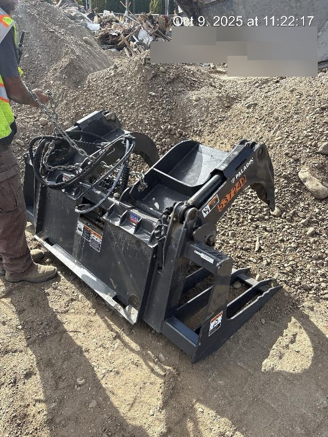 2025 PALADIN 72" Skeleton Grapple Bucket - Paladin