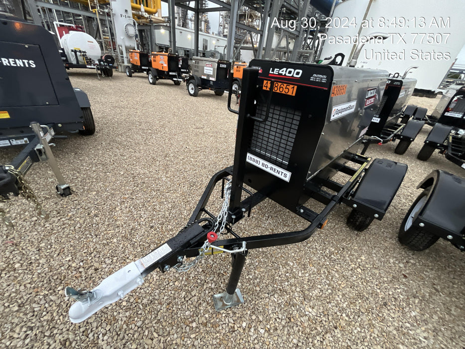 2024 Lincoln Electric LE400 Kubota V1505, Trlr, Cable Rack, Light Kit, ES Decals, T3
