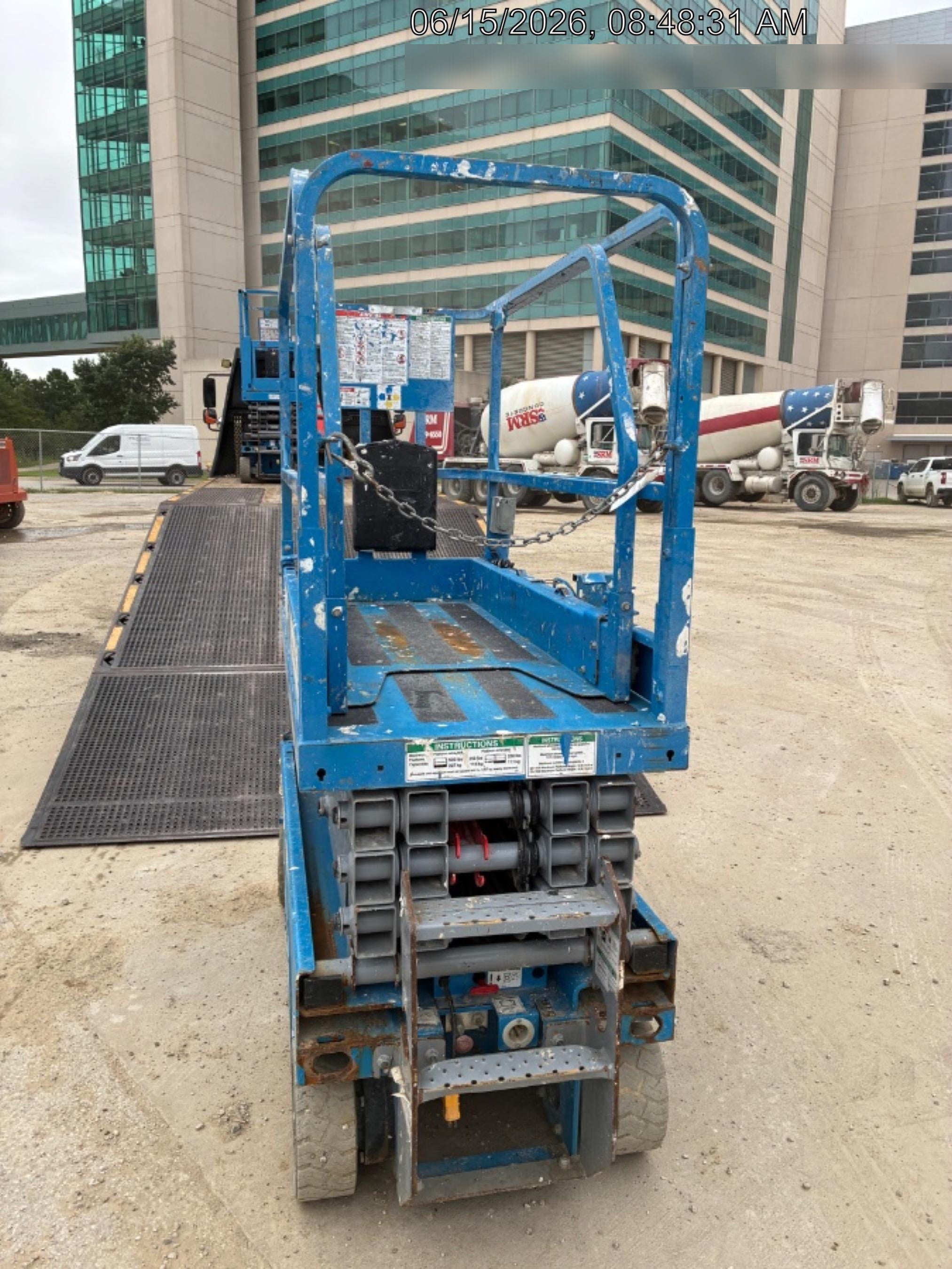 2019 Genie GS-1930 Fixed Rails with Chain Entry