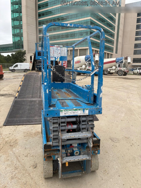 2019 Genie GS-1930 Fixed Rails with Chain Entry