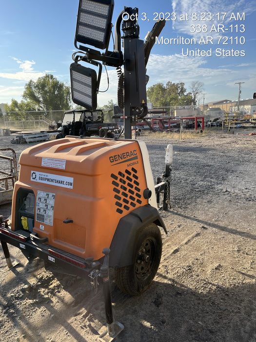 2023 Generac MLT2 Diesel, Flex Switch 120V Input, Powerzone Controller, (4) 320W LED Lights, 4kW Generator, 39.9 Gal Fuel Tank, 2" Ball, T3