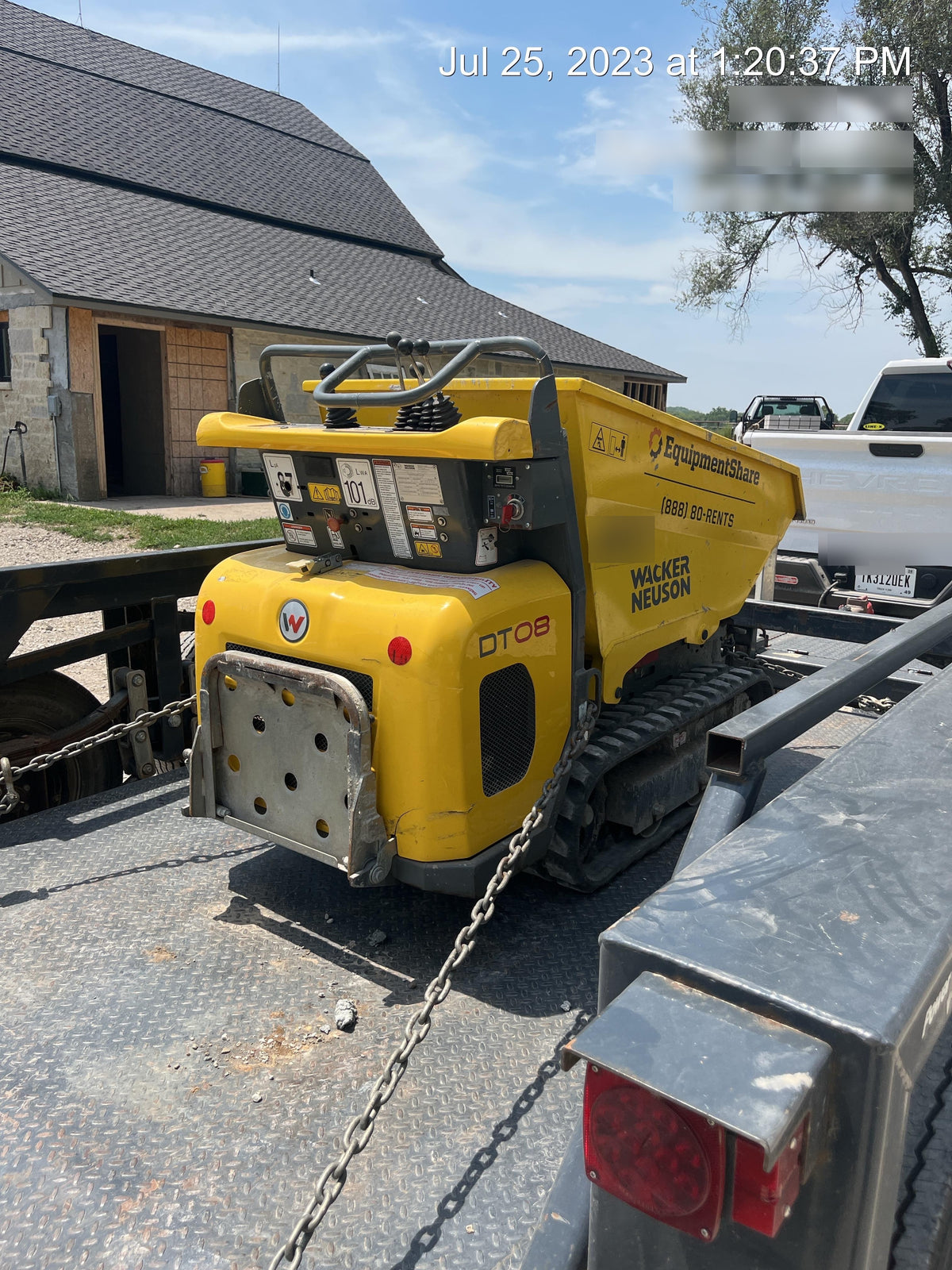 2019 WACKER NEUSON DT08