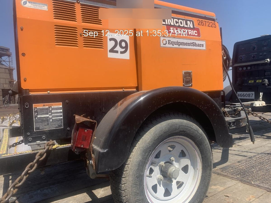 2022 Lincoln Electric LE400 Kubota V1505, Trlr, Cable Rack, Light Kit, ES Decals, T3