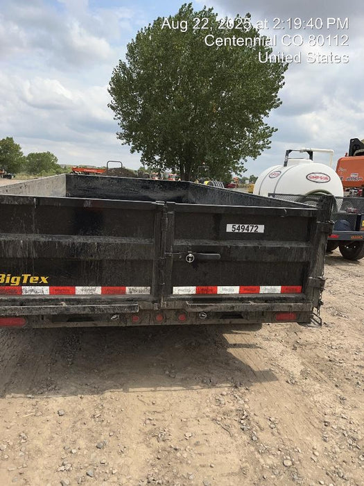 2025 BIG TEX TRAILER 16LP-14BK6SIRPD