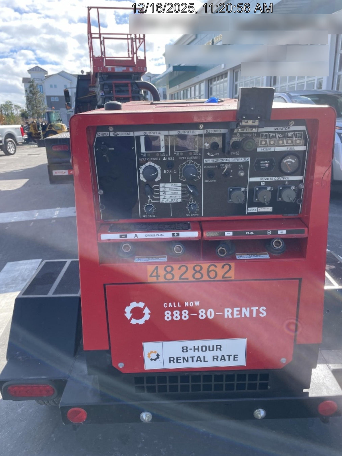 2024 Shindaiwa DGW400DML Kubota D902 Engine, 23 HP, Dual Op Welder, Wire, Arc, Droop Stick, Tig, and CC Stick Functionality, Simulphase, 3 Phase and 1 Phase Gen Output, Single Axle NB Trlr, Slr Trckl Chrg 12V 12W, Fire Ext, T3
