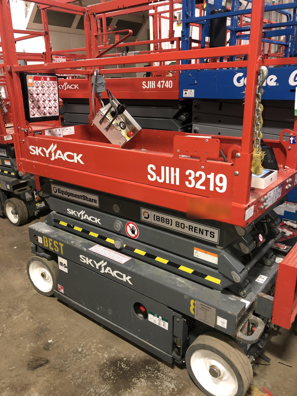 2018 Skyjack SJIII-3219 Standard Rental Specs
