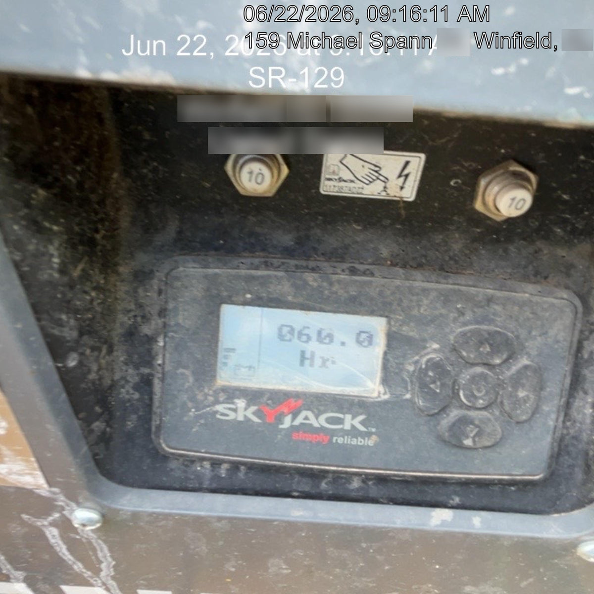 2024 Skyjack SJ3219 Electric Drive, Sld NM Tires, DBcns, RFRails, Power to Platform, T3 + Access Control