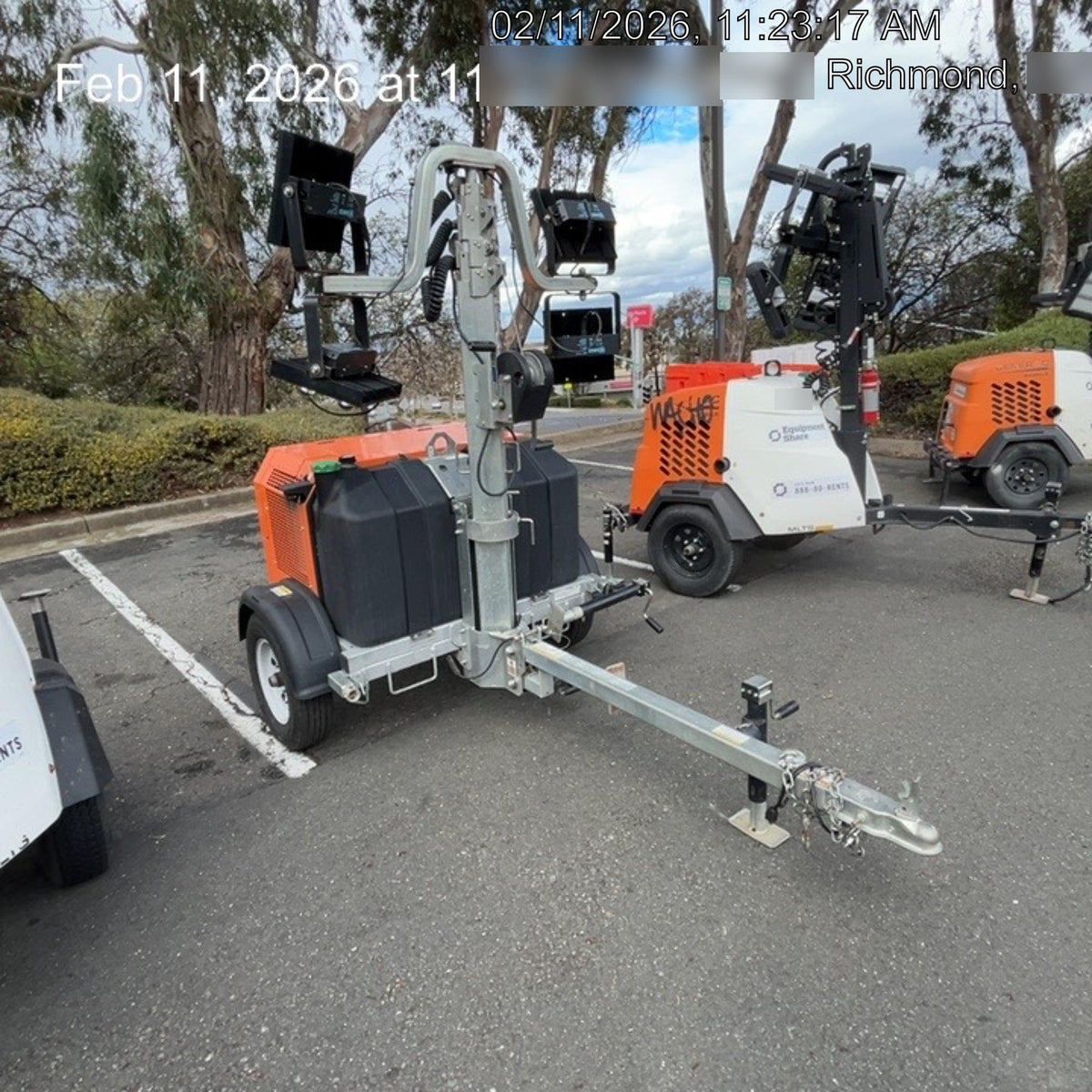 2024 Wanco WLTT-4MM4K Diesel, Deep Sea Controller, Shore Power Plug, Auto Start, (4) 350W LED Floodlights, 4kW Generator, 60 Gal Fuel Tank, 2" Ball, T3
