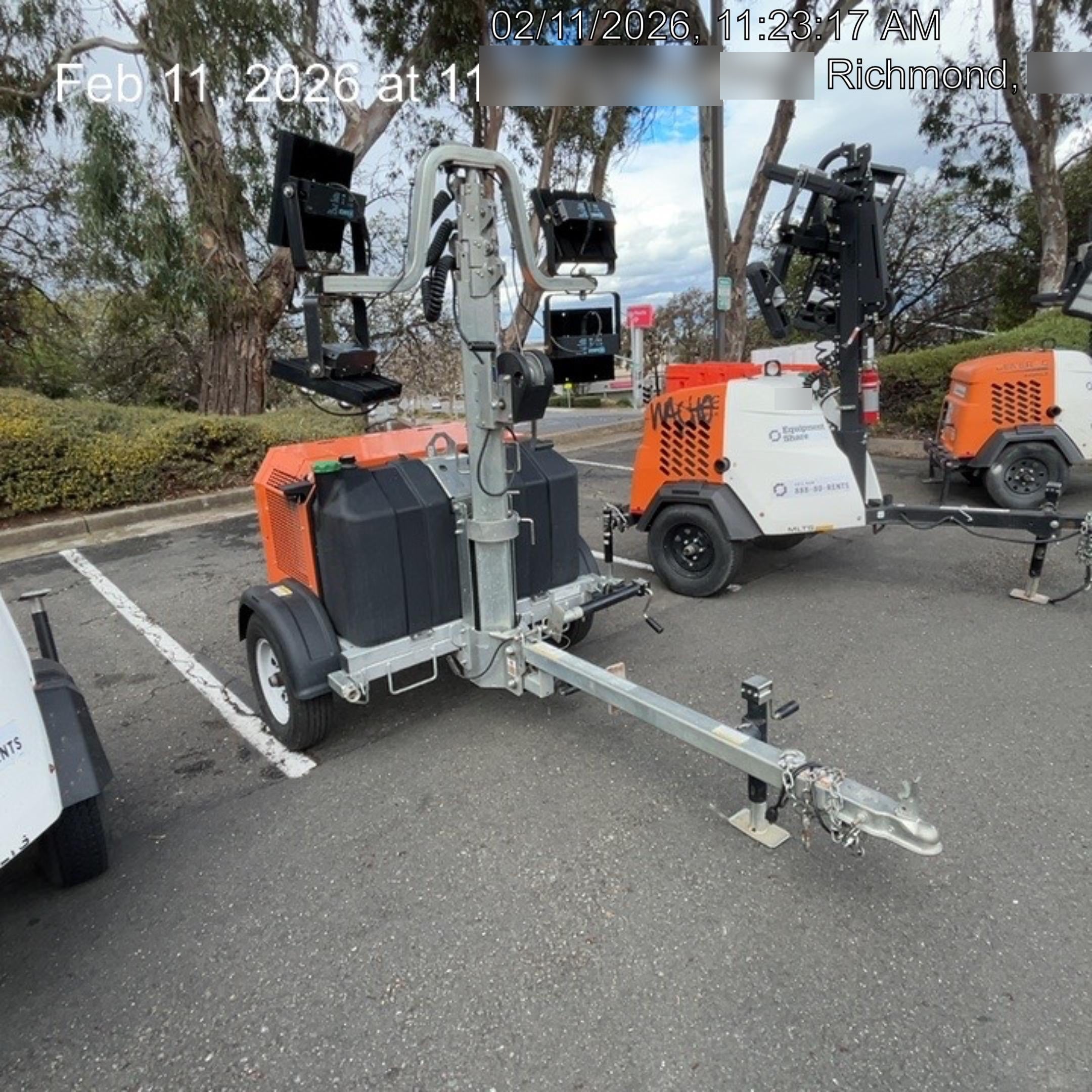 2024 Wanco WLTT-4MM4K Diesel, Deep Sea Controller, Shore Power Plug, Auto Start, (4) 350W LED Floodlights, 4kW Generator, 60 Gal Fuel Tank, 2" Ball, T3