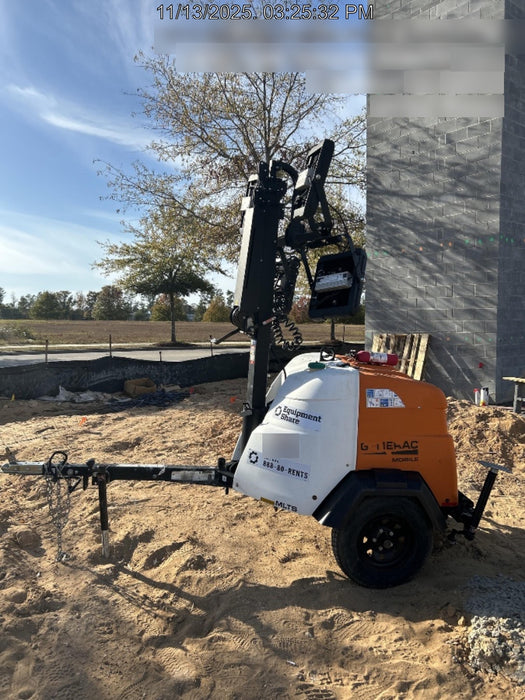 2023 Generac MLT2 Diesel, Flex Switch 120V Input, Powerzone Controller, (4) 320W LED Lights, 4kW Generator, 39.9 Gal Fuel Tank, 2" Ball, T3