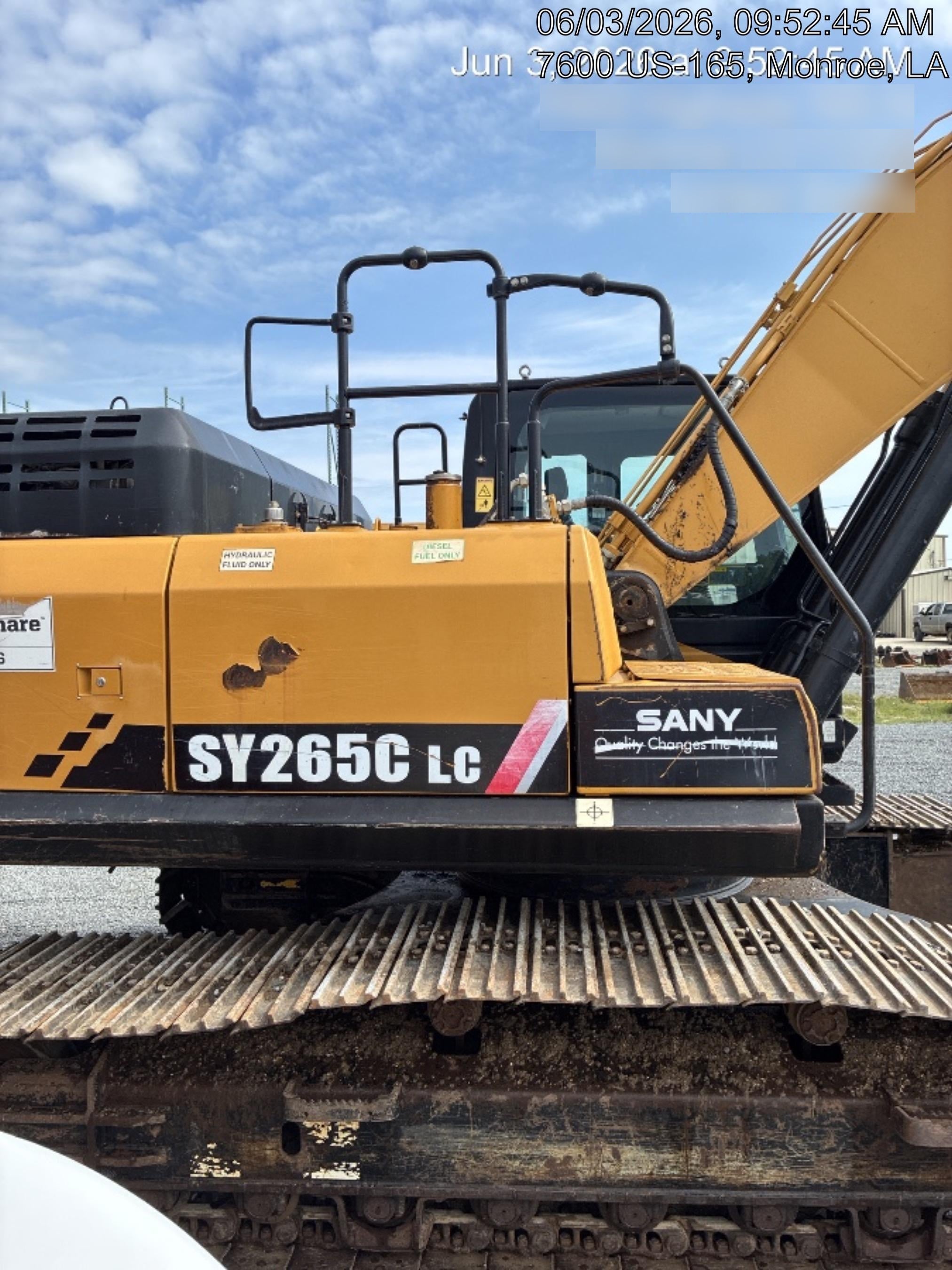 2020 SANY SY265C LC