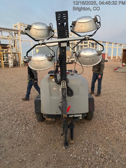 2019 Wacker Neuson LTV6L-MH Wacker Neuson LTV6L Mobile Light Tower w/Fuel Level Sensor Installed