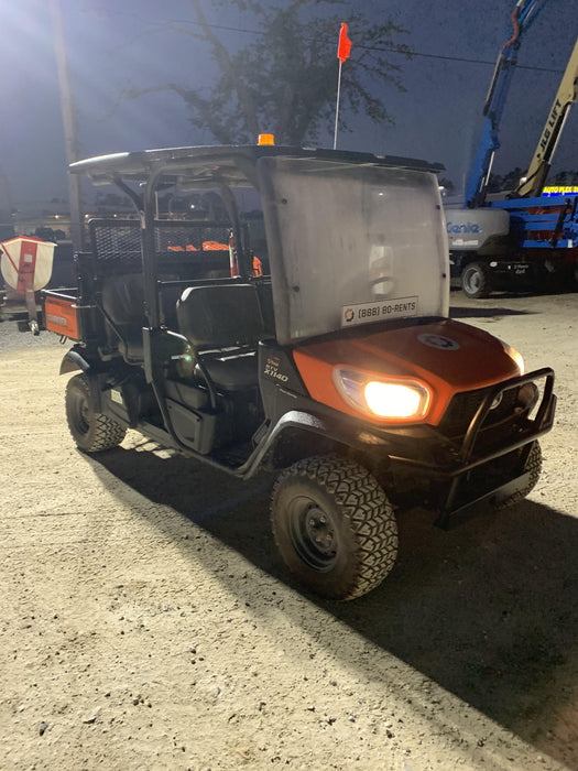 2020 Kubota RTV-X1140W-H Canopy, 4-Seater, Diesel, Windshield Acrylic Clear, Strobe Light, Backup Alarm