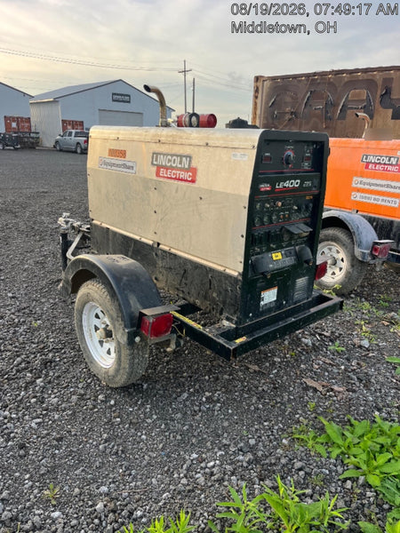 2024 Lincoln Electric LE400 Kubota V1505, Trlr, Cable Rack, Light Kit, ES Decals, T3