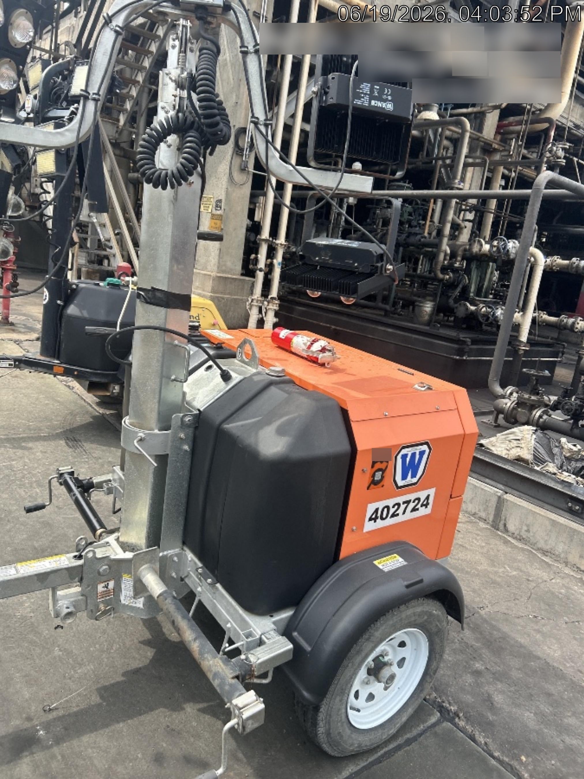 2024 Wanco WLTT-4MM4K Diesel, Deep Sea Controller, Shore Power Plug, Auto Start, (4) 350W LED Floodlights, 4kW Generator, 60 Gal Fuel Tank, 2" Ball, T3
