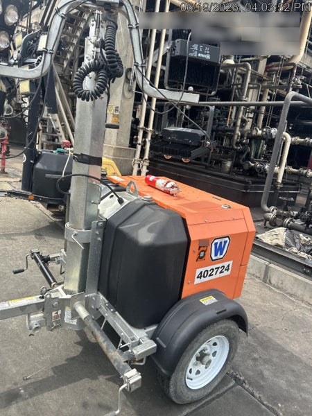2024 Wanco WLTT-4MM4K Diesel, Deep Sea Controller, Shore Power Plug, Auto Start, (4) 350W LED Floodlights, 4kW Generator, 60 Gal Fuel Tank, 2" Ball, T3