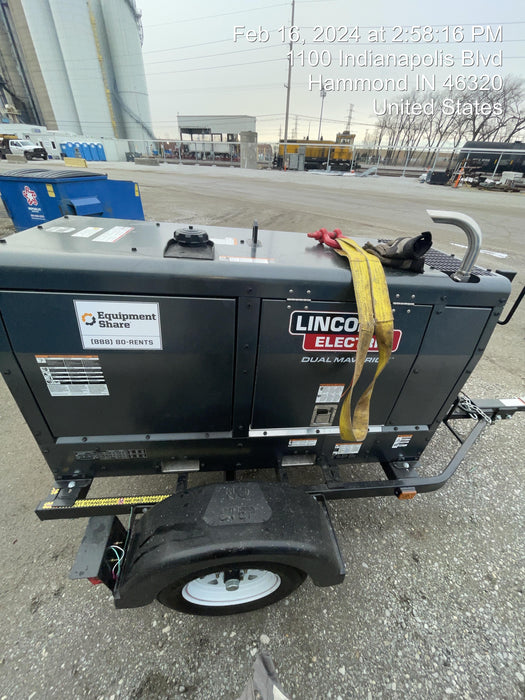 2024 Lincoln Electric Dual Maverick 200/200X Ready Pak 3, Includes Trailer, Cable Rack, Fender Light Kit K4382-1-RP3