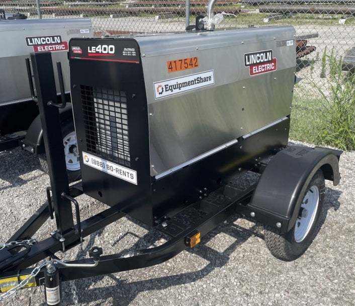 2024 Lincoln Electric LE400 Kubota V1505, Trlr, Cable Rack, Light Kit, ES Decals, T3