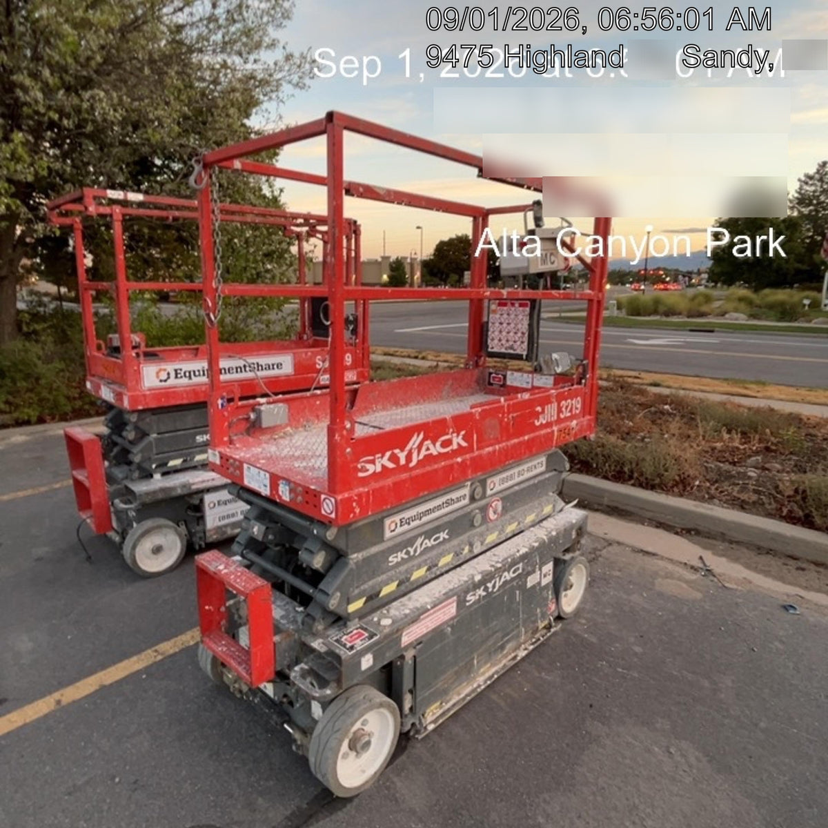 2016 Skyjack SJIII-3219 Standard Rental Specs