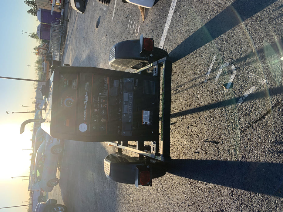 2020 Lincoln Electric Vantage 322 Welder Ready-Pak 3, w/ GPS & Decals (includes trailer, cable rack, fender light kit)