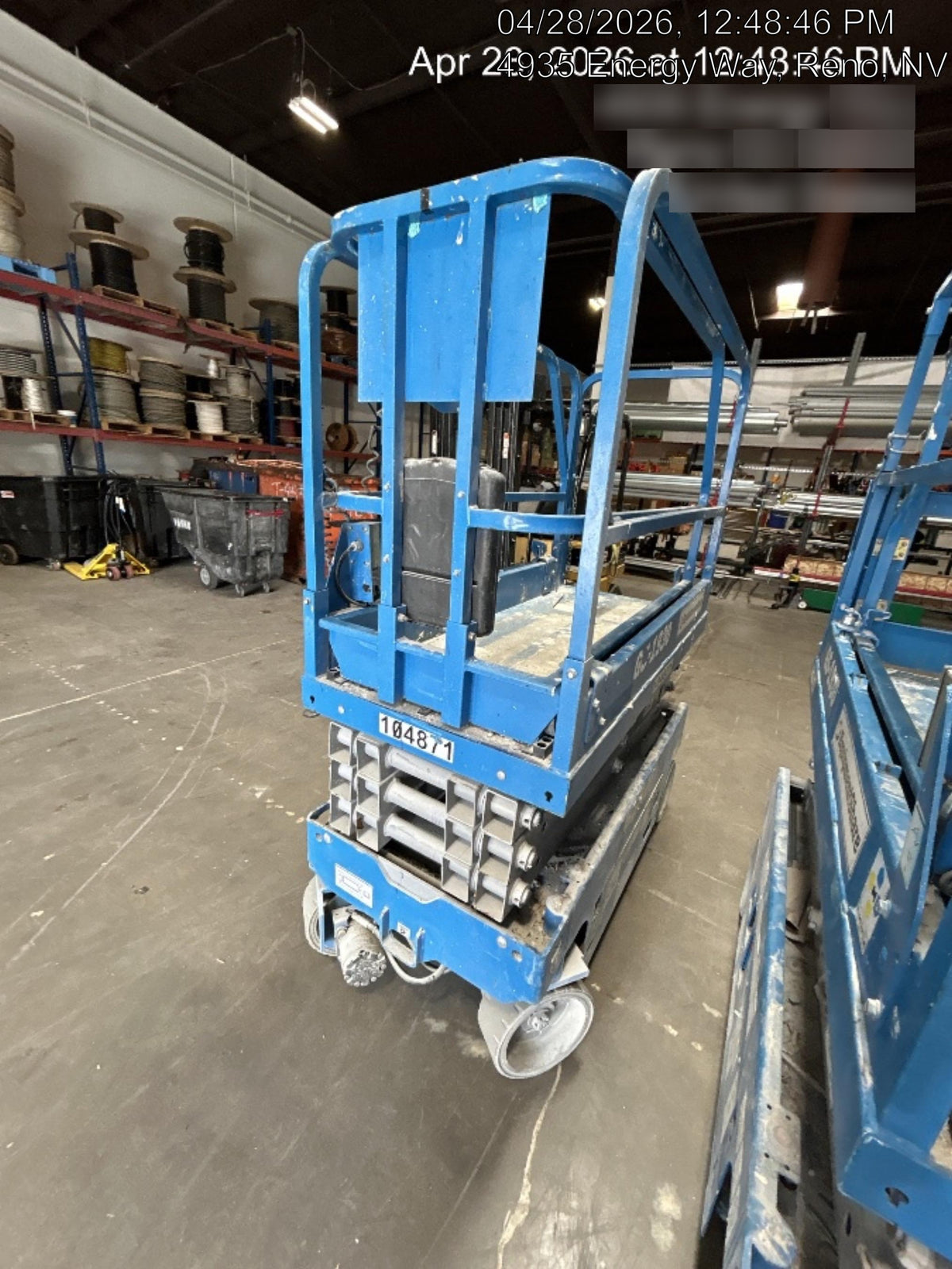 2020 Genie GS-1930 Standard Machine, 800W Inverter