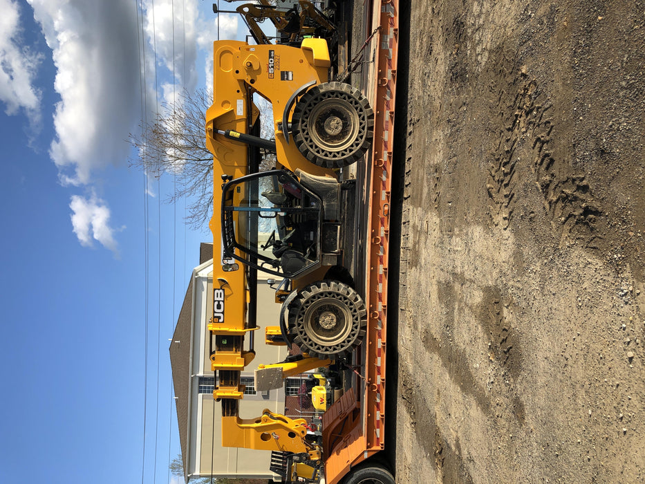 2018 JCB 510-56 JCB 510-56 74 HP w/Open ROPS, Beacon, Aux Hydraulics, Worklights, Solid Tires