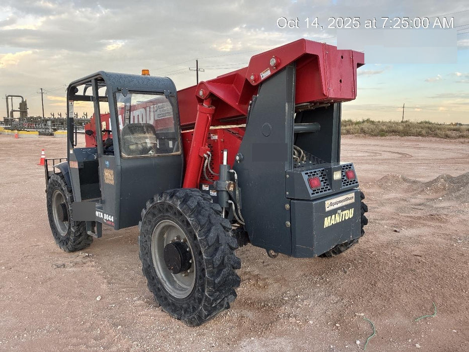 2018 Manitou MTA8044 MTA 8044 - 74 HP T4, Canopy, Worklights/Strobe, Beacon, 66" Carriage, 48" Forks, Solid Tires, Lift Hook, Aux Hydraulics