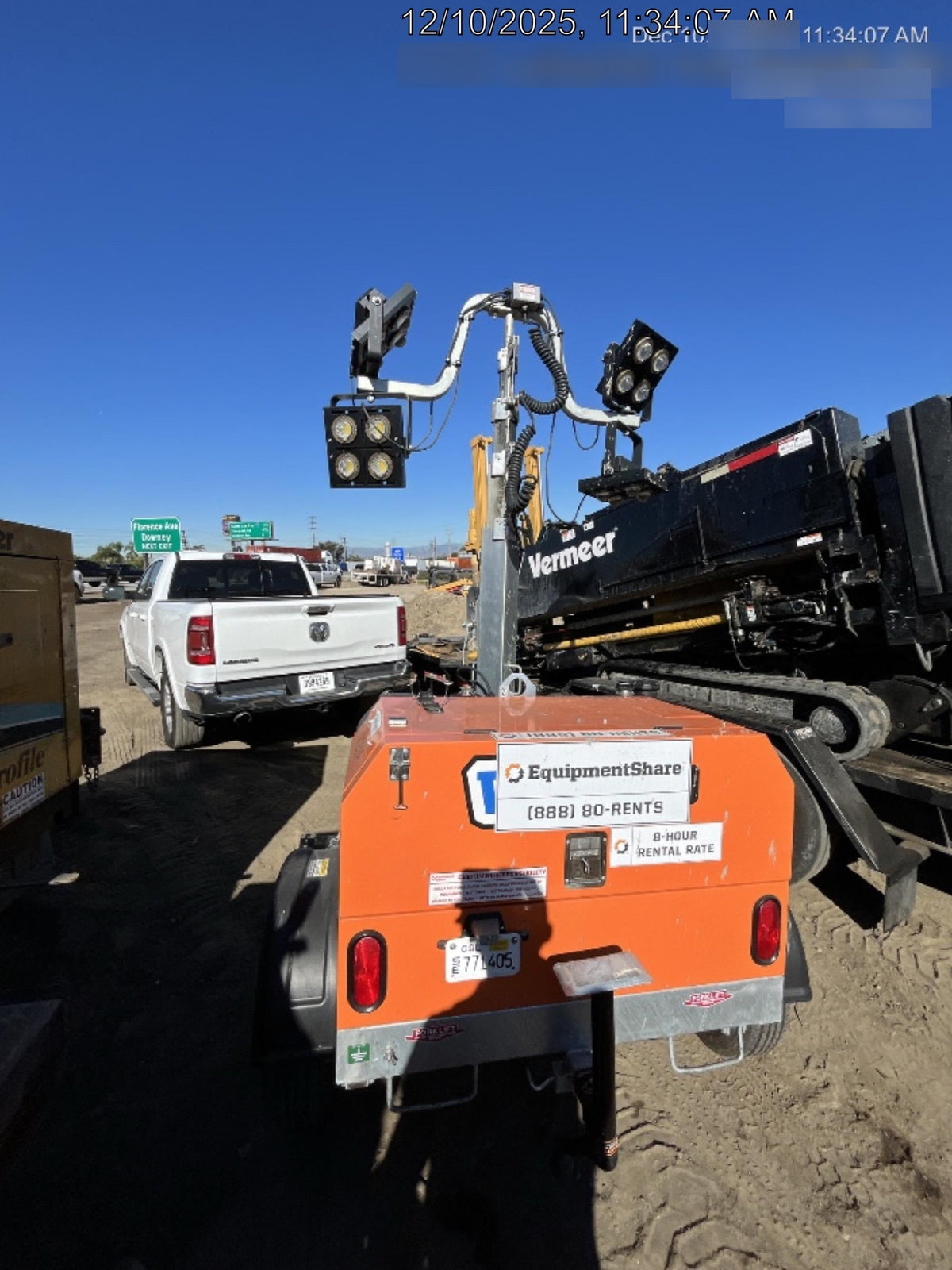 2024 Wanco WLTT-4MM4K Diesel, Deep Sea Controller, Shore Power Plug, Auto Start, (4) 350W LED Floodlights, 4kW Generator, 60 Gal Fuel Tank, 2" Ball, T3