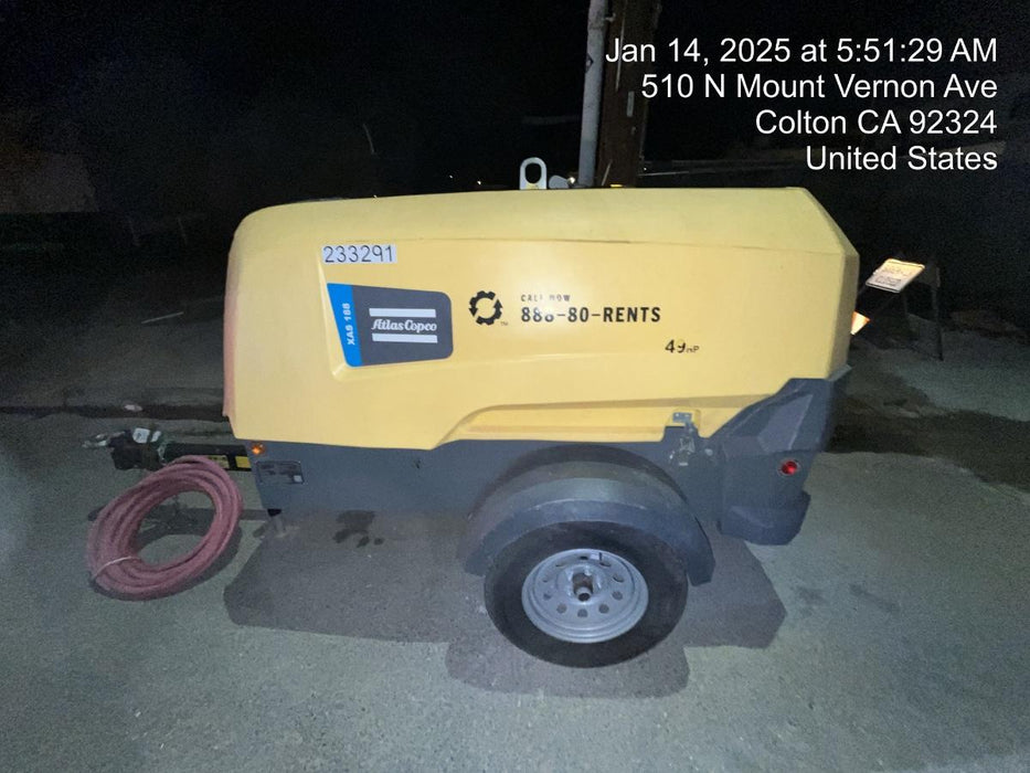 2022 ATLAS COPCO XAS188 CWK