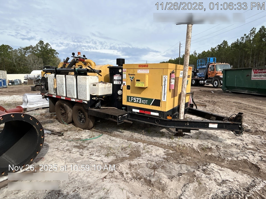 2021 Vac-Tron LP573XDT T4 Koehler Diesel Engine, 500 Gallon Debris Tank, x2 100 Gallon Water Tanks