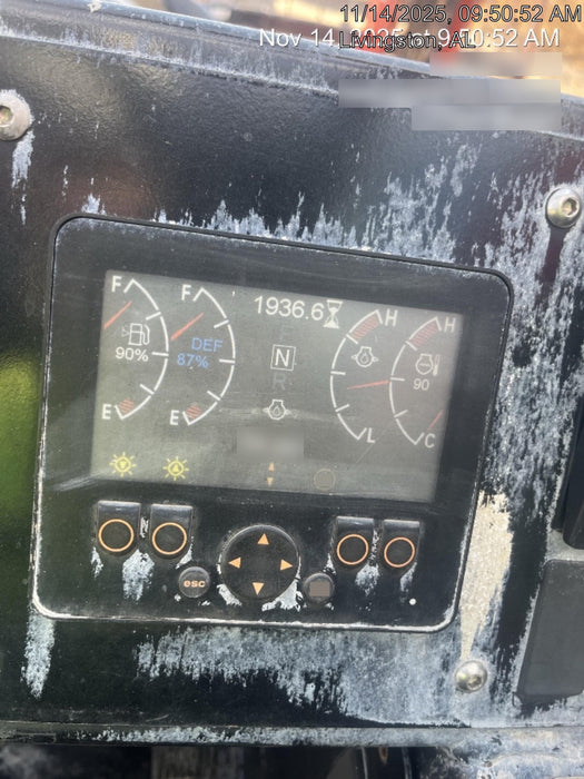 2019 Manitou MTA10055 Canopy, 120 HP, Solid Tires, Work Lights, Lift Hook, Auxiliary Hydraulics 66" Carriage and 60" Forks