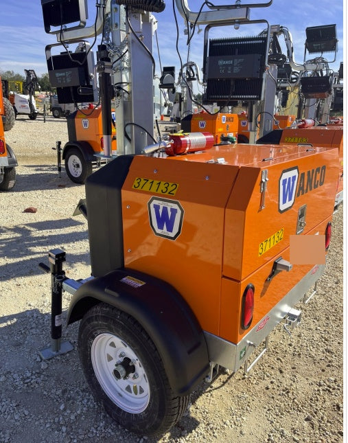 2023 Wanco WLTT-4MM4K Diesel, Deep Sea Controller, Shore Power Plug, Auto Start, (4) 350W LED Floodlights, 4kW Generator, 60 Gal Fuel Tank, 2" Ball, T3