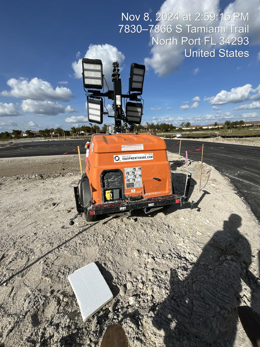 2023 Generac MLT2 Diesel, Flex Switch 120V Input, Powerzone Controller, 
(4) 320W LED Lights, 4kW Generator, 39.9 Gal Fuel Tank, 2" Ball, T3