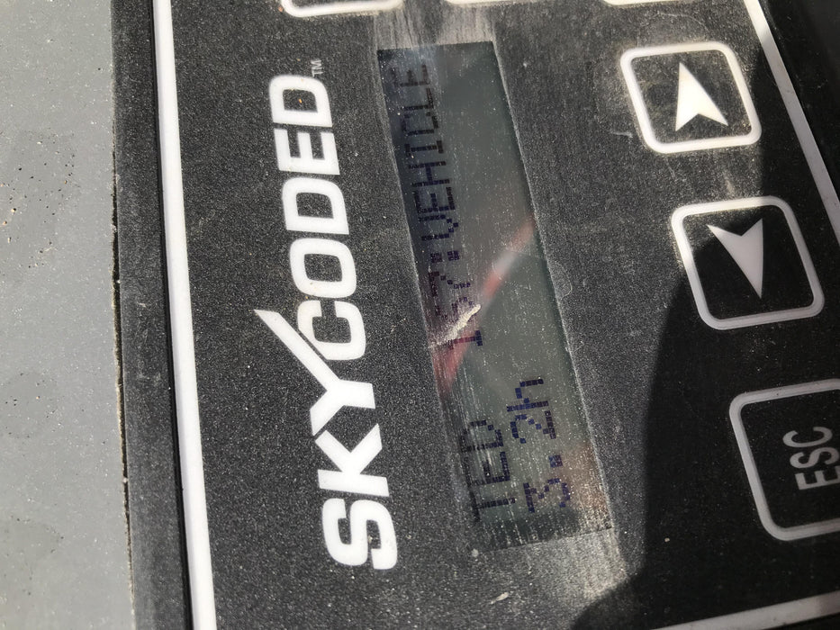 2020 Skyjack SJIII-3226 Solid NM Tires, Half height spring hinged entry gate, Dual Beacons