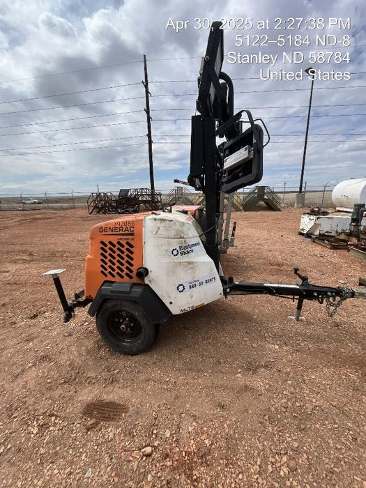 2024 Generac MLT2 Diesel, Flex Switch 120V Input, Powerzone Controller, 
(4) 320W LED Lights, 4kW Generator, 39.9 Gal Fuel Tank, 2" Ball, T3