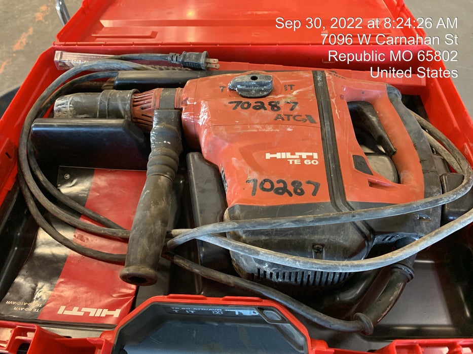 2020 HILTI TE 60-ATC/AVR