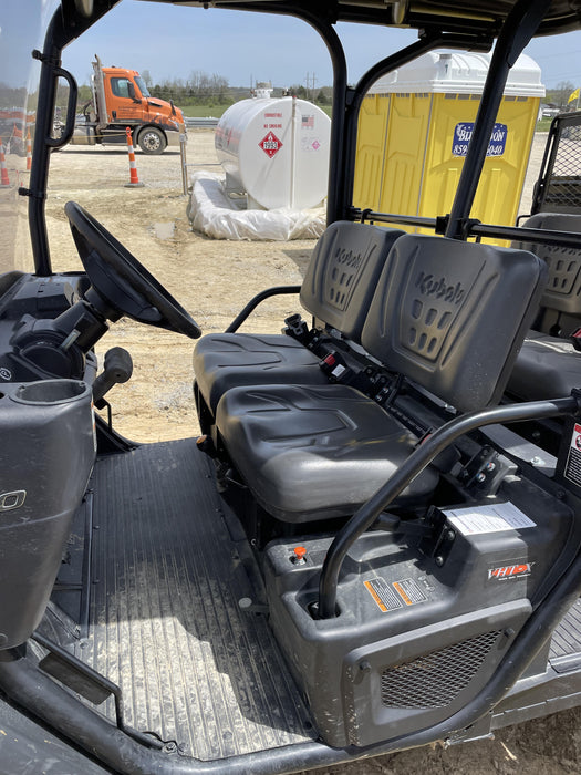 2022 Kubota RTV-X1140W-H Plastic Canopy, Windshield Acrylic Clear, LED Strobe Light, Wire Harness Kit, Back up Alarm