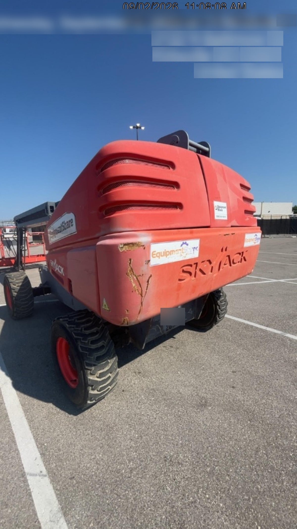 2017 SKYJACK SJ45T+