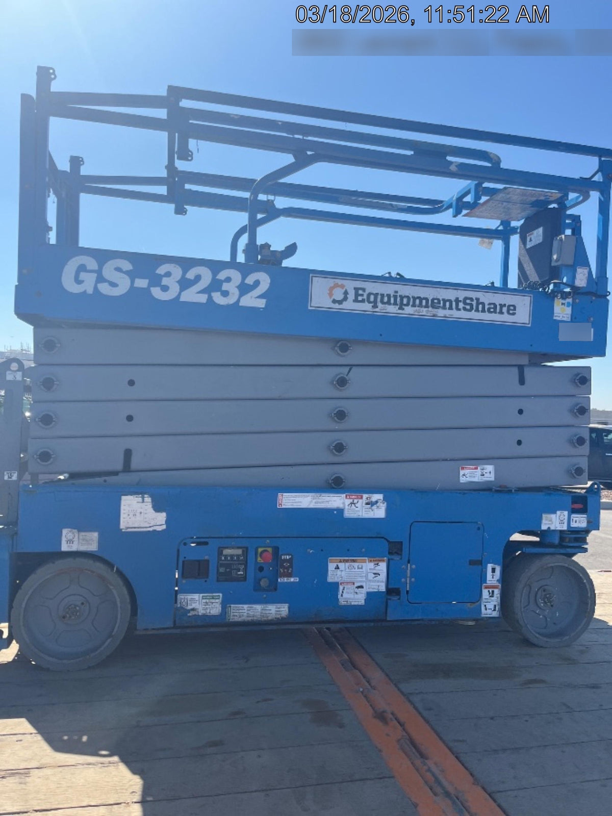 2019 GENIE GS-3232