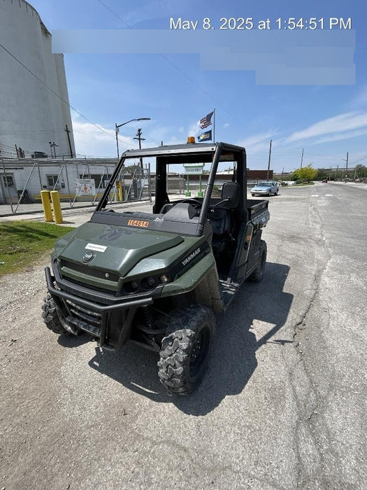 2021 Yanmar YU1000 Canopy, Steel Wheel, Poly WindShield, Beacon, Backup Alarm