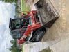 2019 Takeuchi TL10V2-CR Cab/Heat/AC, Rubber Tracks, Backup Alarm, Front & rear working Lights, Auxiliary Hydraulics, 2 Speed Travel, Engine Monitoring System, Hydraulic universal quick hitch w/76" HD smooth dirt bucket with bolt-on edge, 20.3 cubic feet capacity, 48" Pallet forks and frame