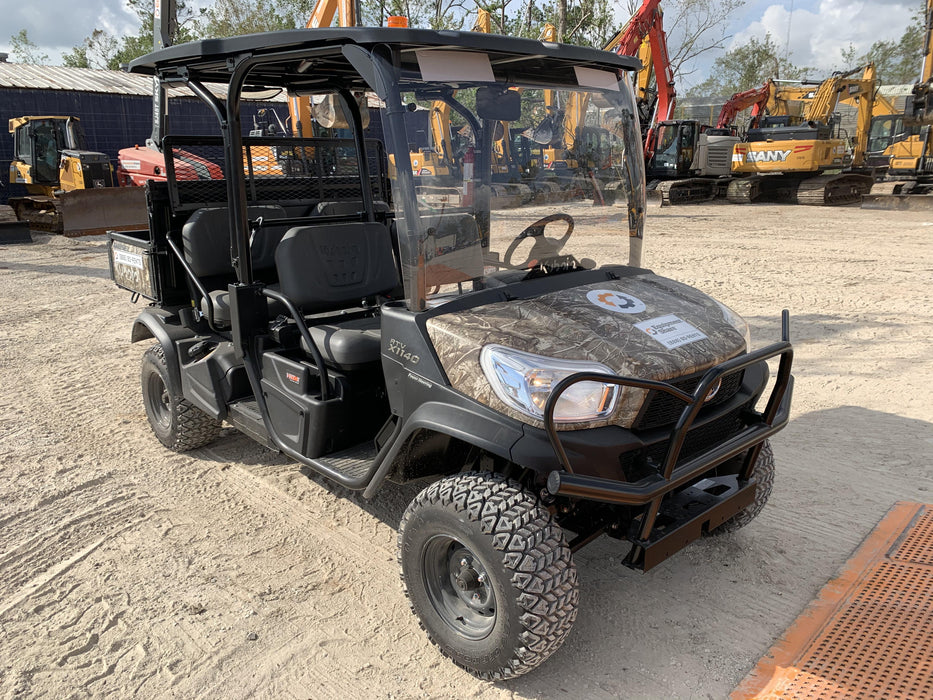 2020 Kubota RTV-X1140 CAMO, CANOPY, STROBE, BACK UP ALARM, WINDSHIELD, FIRE EXT