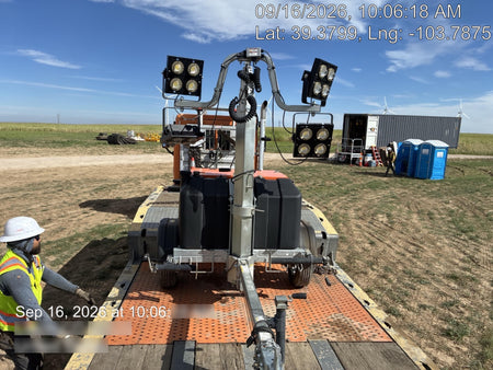 2024 Wanco WLTT-4MM4K Diesel, Deep Sea Controller, Shore Power Plug, Auto Start, (4) 350W LED Floodlights, 4kW Generator, 60 Gal Fuel Tank, 2" Ball, T3