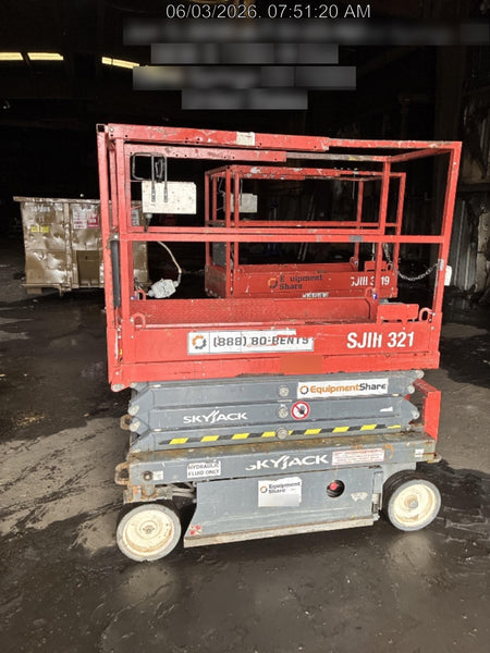 2019 Skyjack SJIII-3219 Skyjack SJIII3219 Standard w/Trojan Batteries
