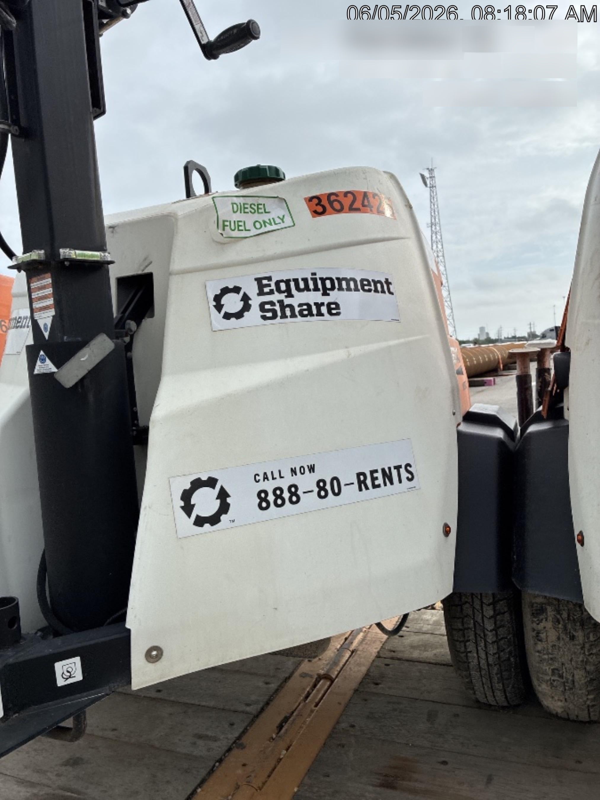 2023 Generac MLT2 Diesel, Flex Switch 120V Input, Powerzone Controller, 
(4) 320W LED Lights, 4kW Generator, 39.9 Gal Fuel Tank, 2" Ball, T3