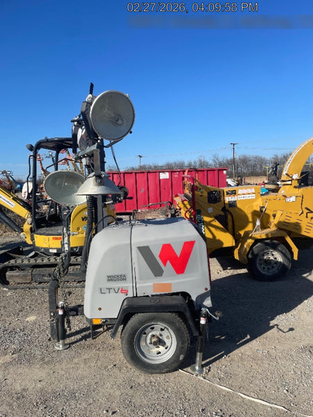 2019 Wacker Neuson LTV6L-MH Mobile Light Tower w/Fuel Level Sensor Installed