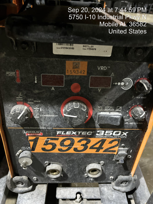 2021 LINCOLN ELECTRIC FLEXTEC 350X