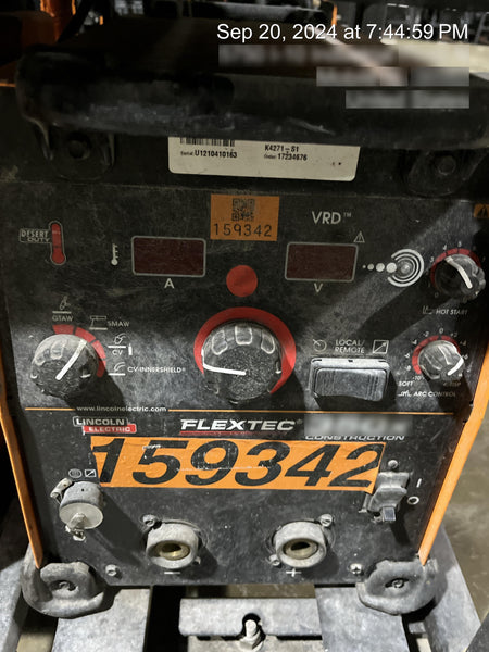 2021 LINCOLN ELECTRIC FLEXTEC 350X