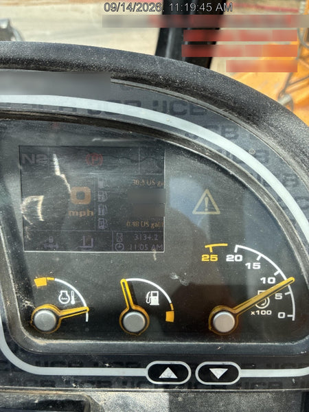 2018 JCB 509-42 JCB 509-42 Enclosed Cab, 74 HP, Solid Tires, Worklights, Beacon, Aux Hydraulics, Lifting Eye