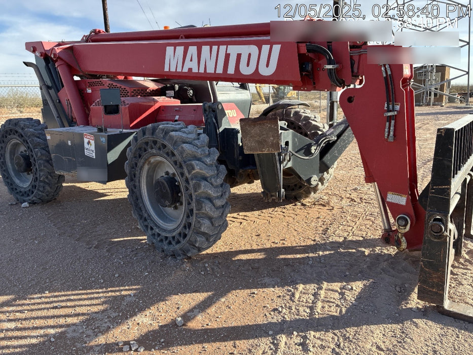2018 Manitou MTA10055 Manitou MTA10055 - Canopy, Worklights, Beacon, 66" Carriage, 60" Forks, Solid Tires, Aux Hydraulics